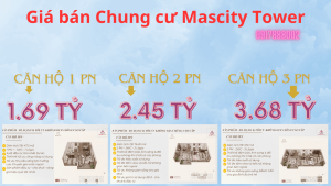 giá bán chung cư Mascity tower