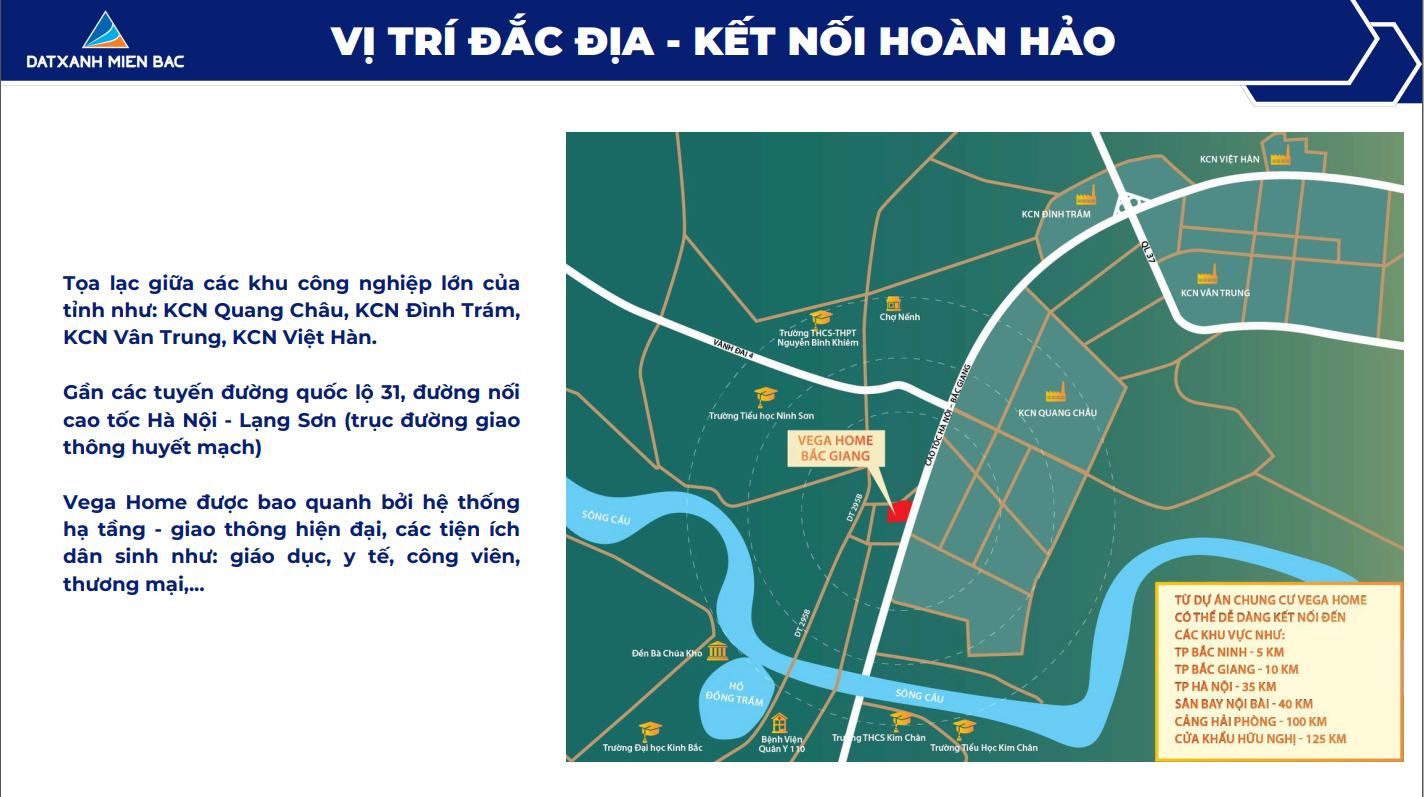 vị trí vega homes quang châu