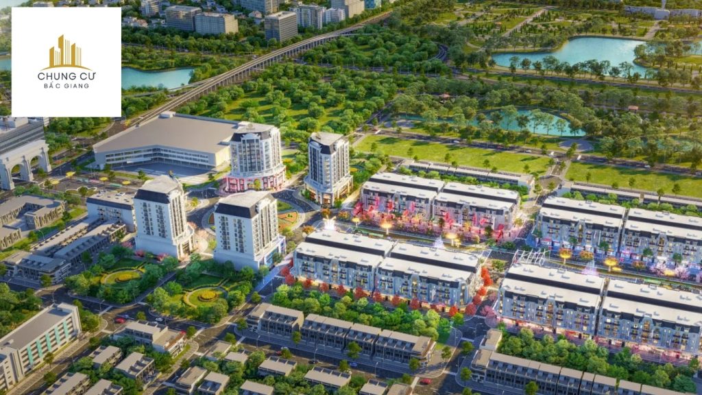 phối cảnh 4 toàn chung cư phố đi bộ