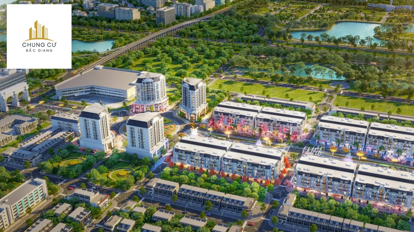 phối cảnh 4 toàn chung cư phố đi bộ