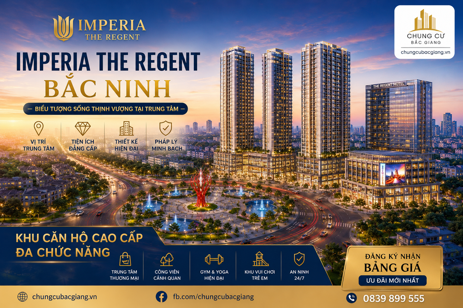 phối cảnh dự án imperia the regent