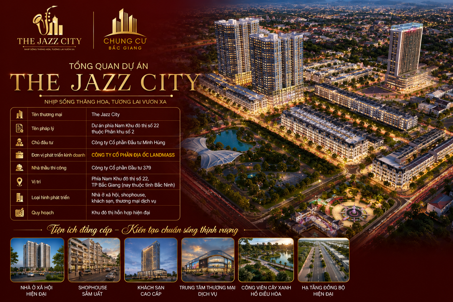 tổng quan dự án the jazz city