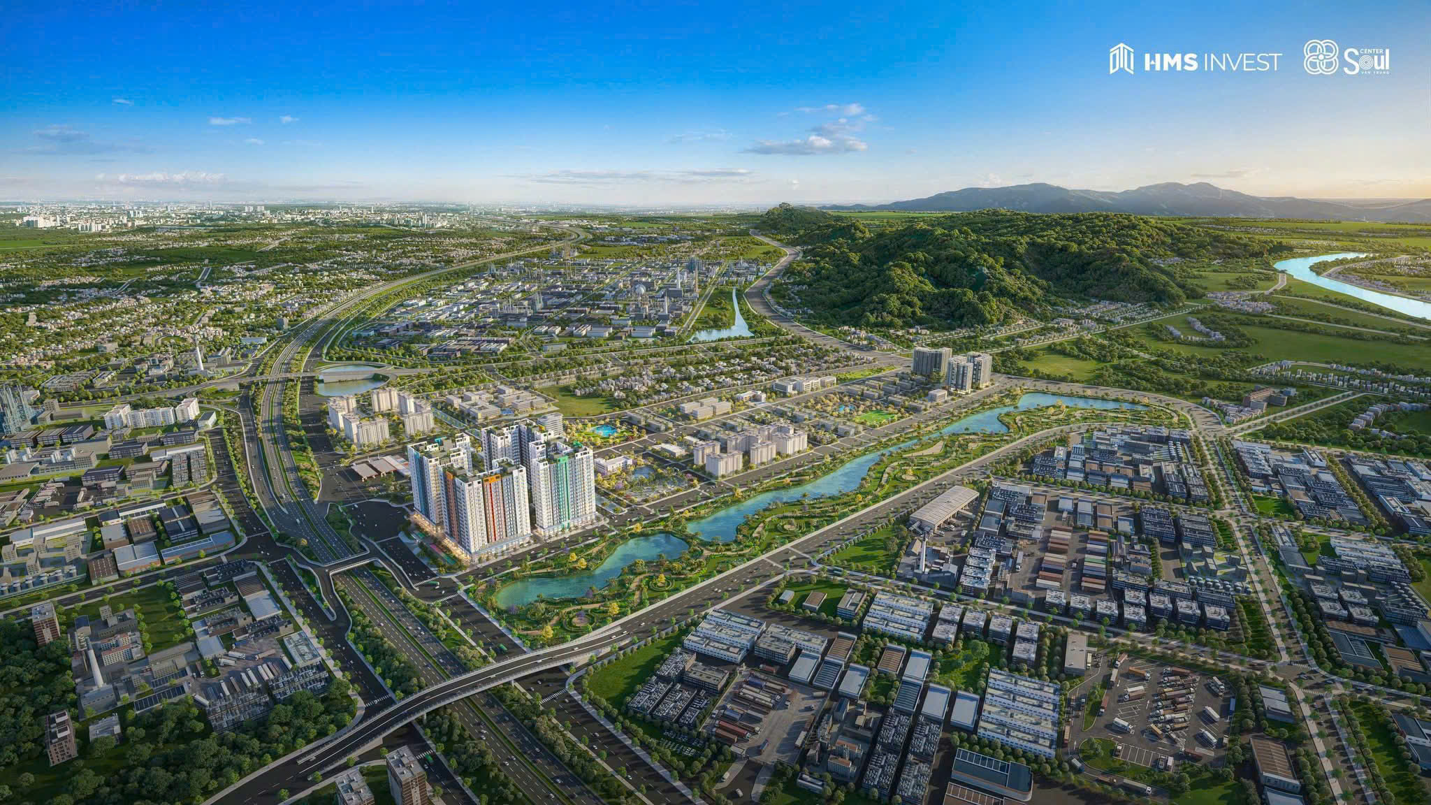 phối cảnh nhà ở xã hội soul center vân trung